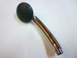 Lightweight chrome shower head. seconds