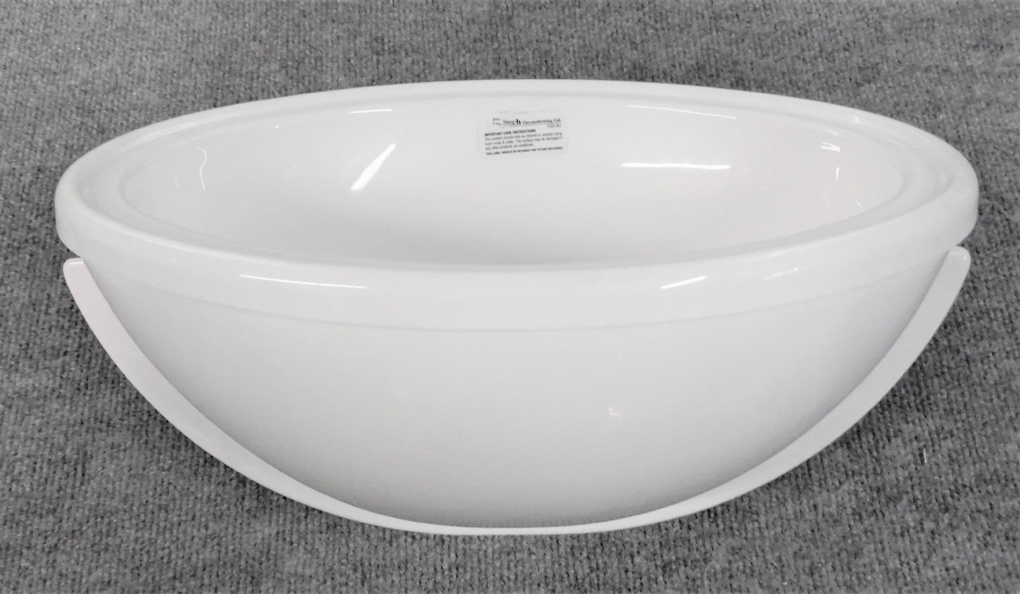 LUNAR Motorhome caravan Oval bathroom sink white