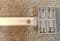 Metal foldaway single motorhome caravan boat  table leg