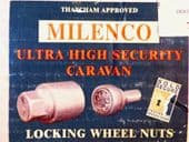 MILENCO wheel locking nuts 16"