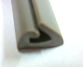 Motorhome camper aluminium Awning rail seal grey