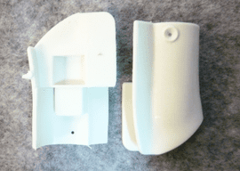 Motorhome camper aluminium rail Plastic End Cap 11 (Pack Of 2) PEC11