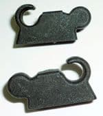 Motorhome camper aluminium rail Plastic End Cap 19 (Pack of 6)