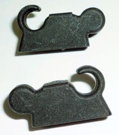 Motorhome camper aluminium rail Plastic End Cap 19 (Pack of 6)