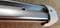 Motorhome camper aluminium rail Plastic end cap 3 (pair) White