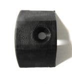 Motorhome camper aluminium rail Plastic End Cap 6 (Pack of 2)