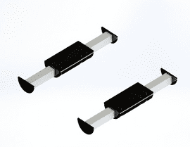 Motorhome, camper, boat, Jimmy table mechanism 8.5cm