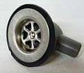 Motorhome camper Sink Waste/ plughole 1.25" Angled