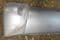 Motorhome campervan side skirt metallic grey