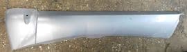 Motorhome campervan side skirt metallic grey