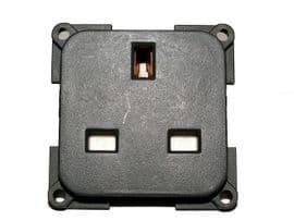 Motorhome caravan boat  CBE Mains Socket Grey, 240v  