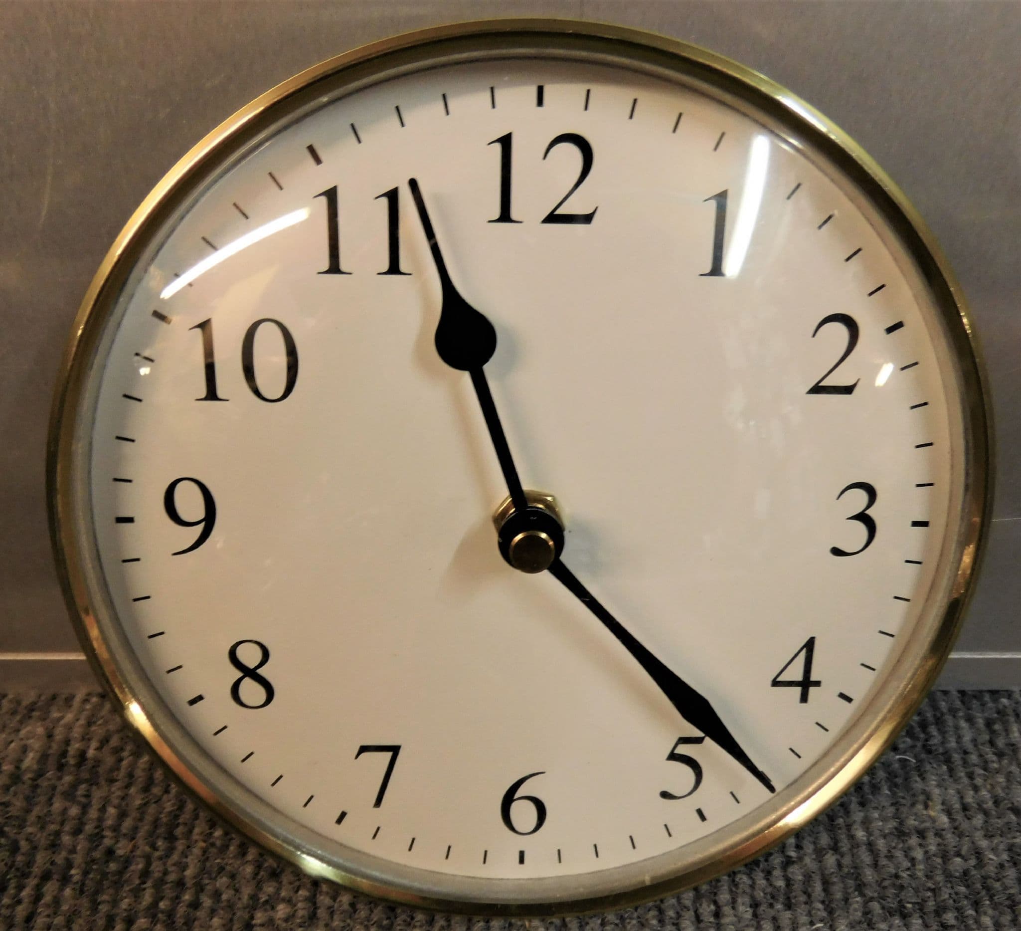 Motorhome Caravan Boat recess wall clock large