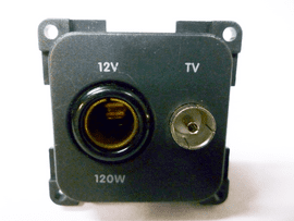 Motorhome caravan boatCBE 12v Auto& TV socket