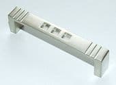 Motorhome caravan camper boat kitchen Door Handle Pk 10 squares.