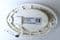 Motorhome caravan camper boat  Ring Pushlight chrome
