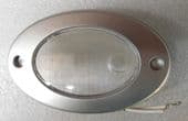 Motorhome caravan camper boat  Ring Pushlight chrome