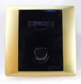 Motorhome caravan camper Clipsal fused spur black 13A  Golden sand