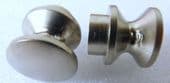 Motorhome caravan cupboard drawer / door push lock knobs / buttons chrome
