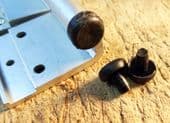 Motorhome caravan door hinge END CAPS