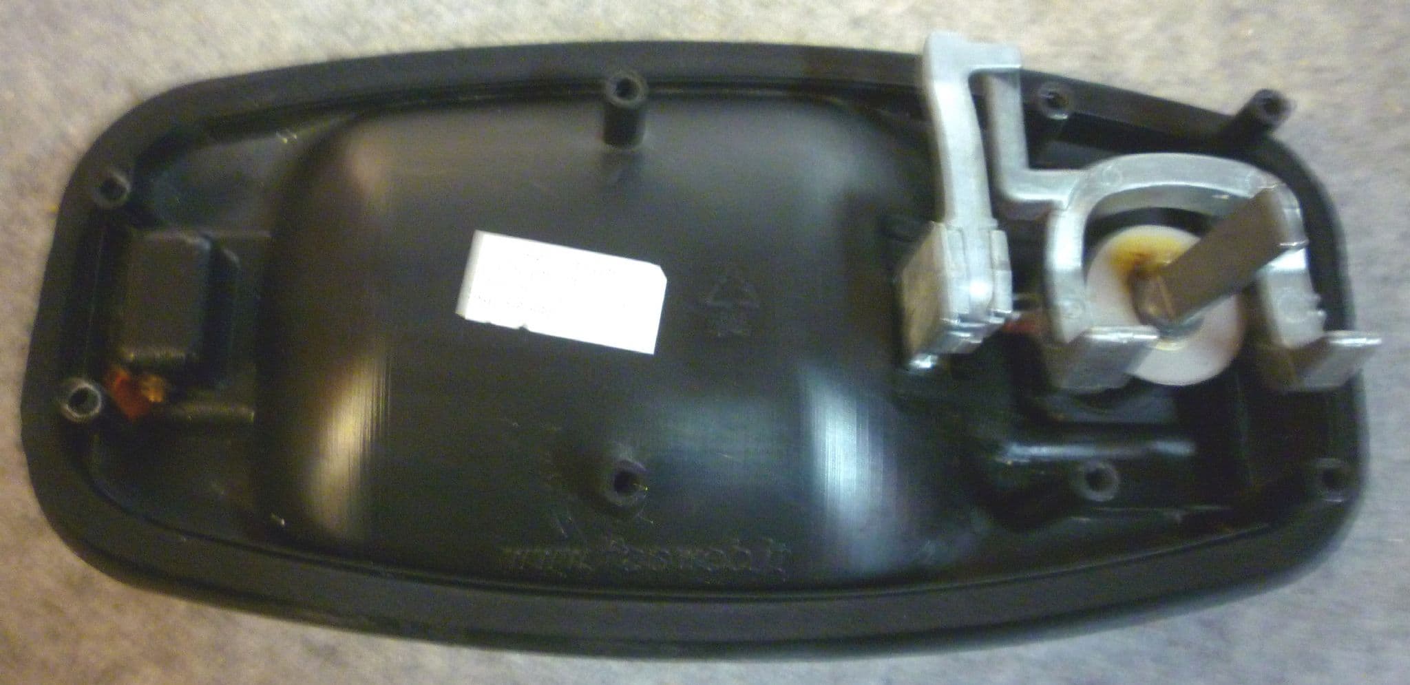 FAP Motorhome & Caravan Compartment Door Lock – Black With Keys – Model 73254