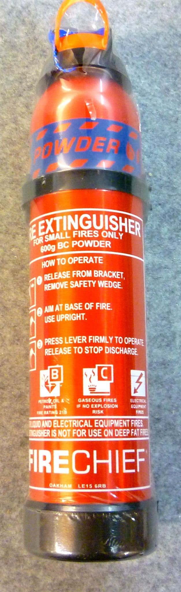 Motorhome caravan Fire Extinguisher POWDER