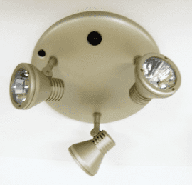 Motorhome caravan Lumo Triple Minispot ceiling light 12V