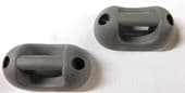 Motorhome caravan pair ladder brackets