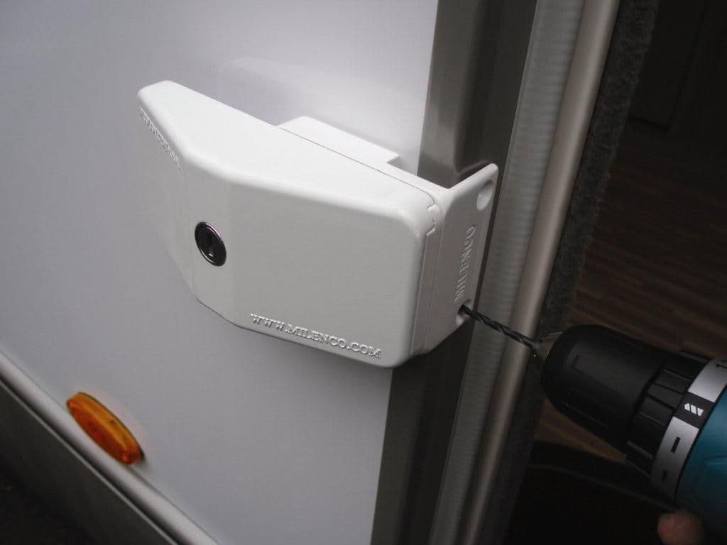 Motorhome Caravan security Milenco Door Frame Lock