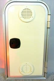 Motorhome caravan self build replace, aluminium gas locker door G2