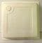 Motorhome caravan Shower Tray 575mm Square  CREAM