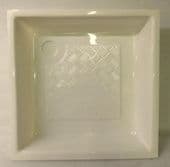 Motorhome caravan Shower Tray 575mm Square  CREAM