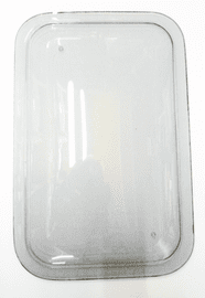 Motorhome caravan Split Barn door window