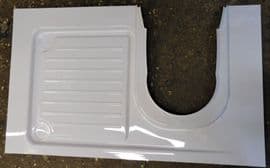 Motorhome caravan swivel toilet shower tray Right hand.