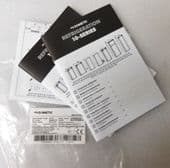 New Dometic 10 series fridge instruction/installation booklet 