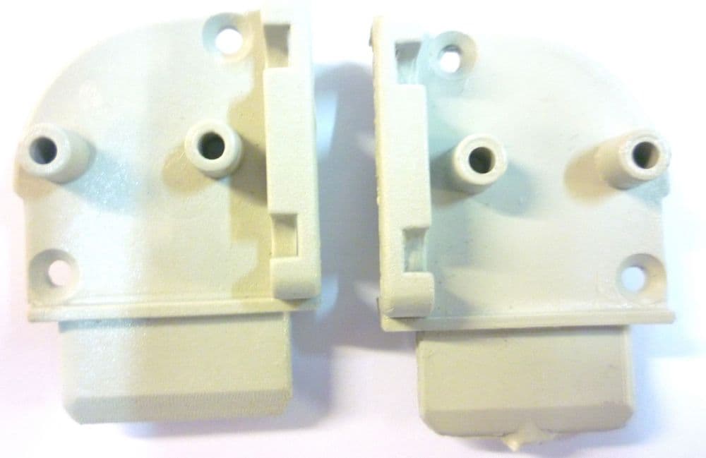 Pair replacement cassette blind end caps GREY