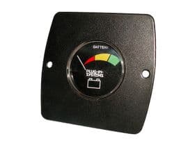 Plug In System Battery Gauge 1 (Black)
