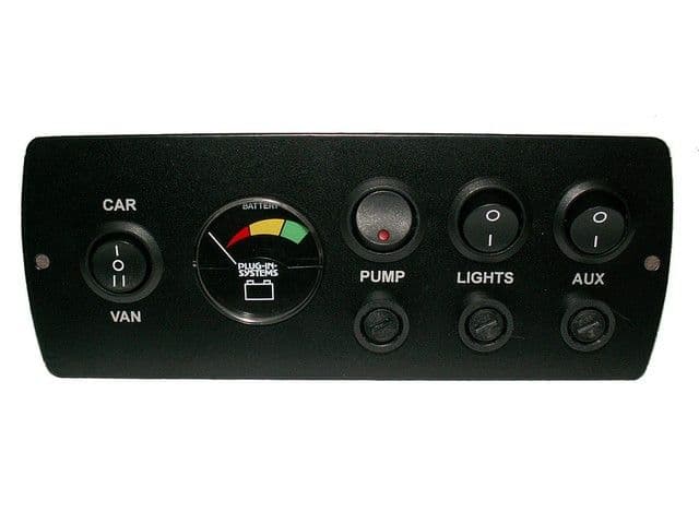 Plug In System Control Panel 3 Black