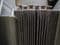 Pull across caravan concertina door