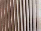 Pull across caravan concertina door