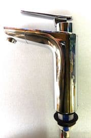 Reich chrome Vector single lever bathroom tap.