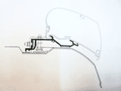 Roof Awning Adapter kit THULE OMNISTOR