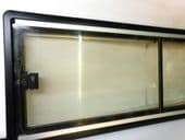 Seitz Sliding motorhome window TEMPERED GLASS 1600 x500