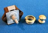 Small Pushlock Set Gold