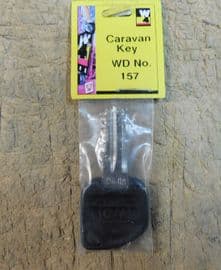 Spare replacement caravan key WD
