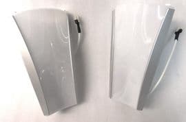 Static caravan holiday home Corner wall lights pair