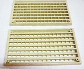 Static caravan Surface Air vents cream Pack of 2 grilles Motorhome Boat.