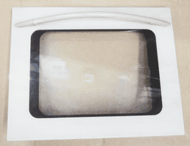 Stoves cream oven door.