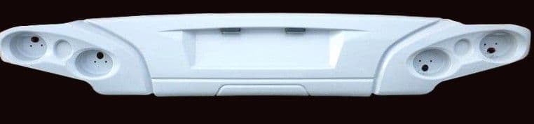 Swift Bumper Middle Number plate moulding 1 GREY