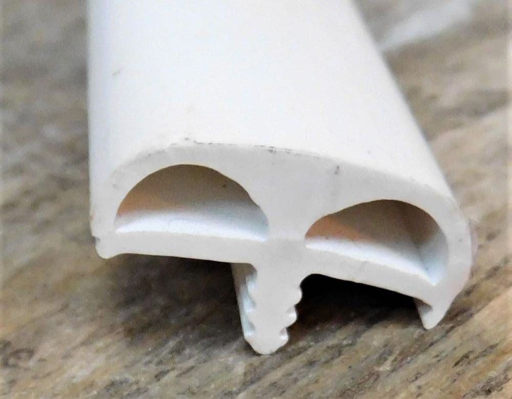Swift cushioned knock in edge T section edging profile