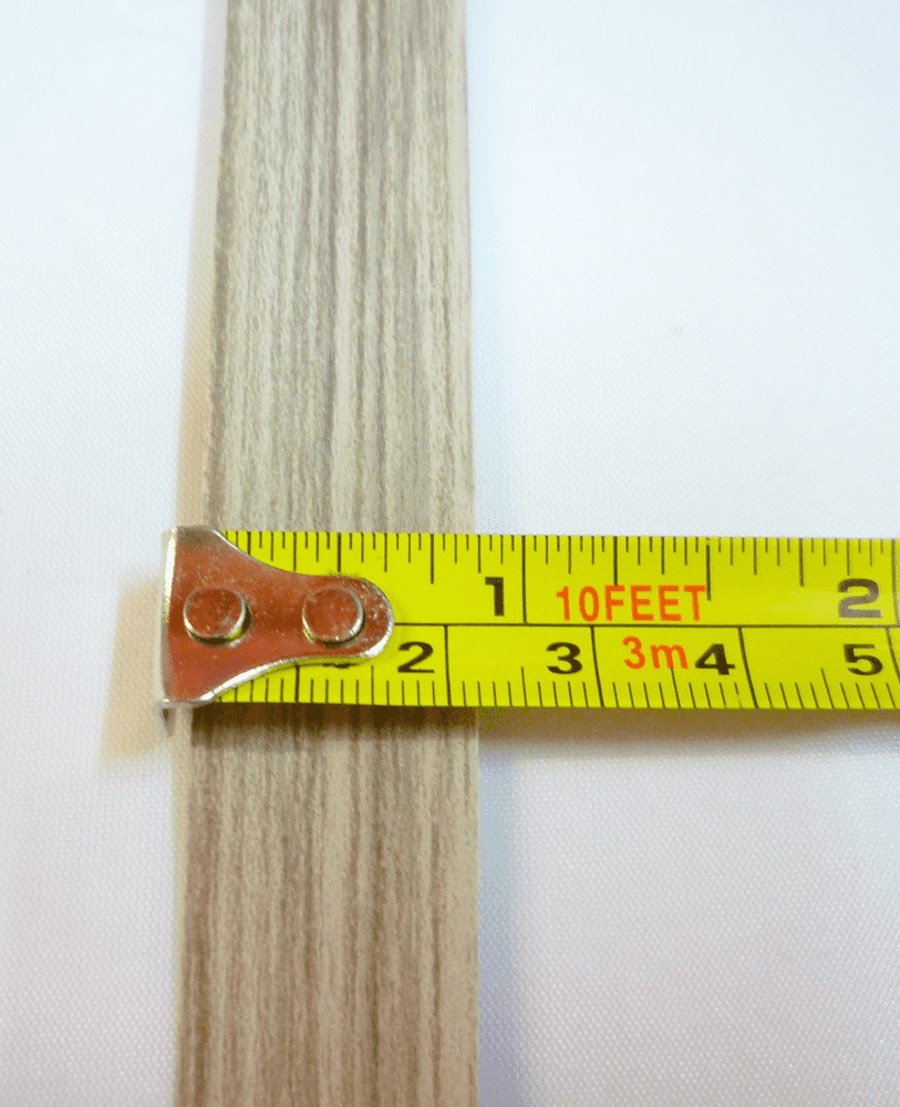 swift iron on edging 19mm OAK